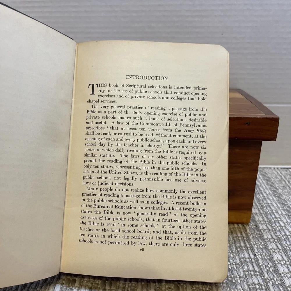 Bible‎ Readings Thomas and Espenshade 1925 1st edition VGC